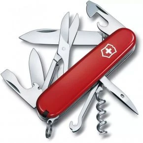 Швейцарський ніж Victorinox Climber 91 мм, 14 функцій, червоно-чорний (1.3703.1.3)