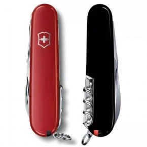 Швейцарський ніж Victorinox Climber 91 мм, 14 функцій, червоно-чорний (1.3703.1.3)