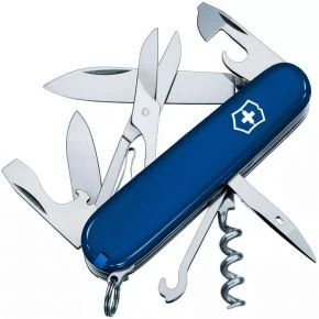 Швейцарський ніж Victorinox Climber 91 мм, 14 функцій, синьо-жовтий (1.3703.2.8)