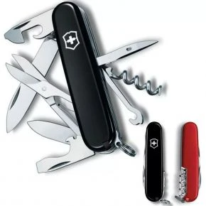 Швейцарський ніж Victorinox Climber 91 мм, 14 функцій, чорно-червоний (1.3703.3.1)