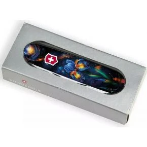 Швейцарський ніж Victorinox Climber 91 мм, 14 функцій, різнокольоровий, принт магічна квітка (1.3703.3_R2070pk)