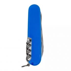 Швейцарський ніж Victorinox Climber 91 мм, 14 функцій, жовто-синій, принт герб на прапорі (1.3703.7_T3030p)