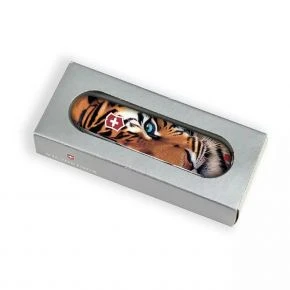 Швейцарський ніж Victorinox Climber 91 мм, 14 функцій, різнокольоровий, принт тигр (1.3703_F1030pw)