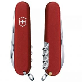 Швейцарський ніж Victorinox Climber 91 мм, 14 функцій, червоний матовий (1.3703_M0007p)