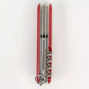 Швейцарський ніж Victorinox Climber 91 мм, 14 функцій, червоний матовий, жовтий логотип (1.3703_M0008p)