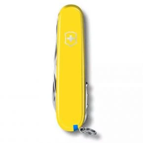Швейцарський ніж Victorinox Huntsman 91 мм, 15 функцій, жовтий (1.3713.8) Швейцарський ніж Victorinox Huntsman 91 мм, 15 функцій, жовтий (1.3713.8)