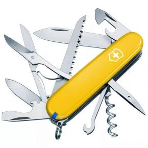 Швейцарський ніж Victorinox Huntsman 91 мм, 15 функцій, жовтий (1.3713.8) Швейцарський ніж Victorinox Huntsman 91 мм, 15 функцій, жовтий (1.3713.8)
