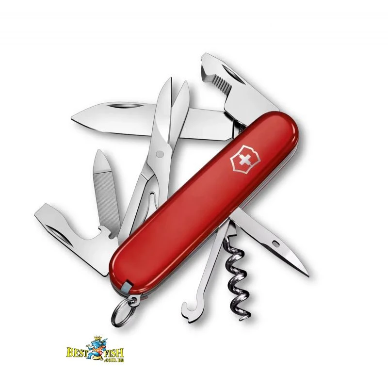 Кишеньковий мультитул Victorinox Companion 91 мм, 16 функцій, червоний, у блістері (1.3909.B1) Кишеньковий мультитул Victorinox Companion 91 мм, 16 функцій, червоний, у блістері (1.3909.B1)