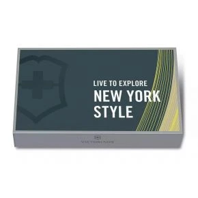Кишеньковий мультитул Victorinox Companion New York Style 91 мм, 16 функцій, сірий (1.3909.E223)