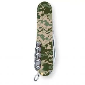 Швейцарський ніж Victorinox Swiss Champ Army 91 мм, 33 функції, принт «Піксель» (1.6795.3_W3940p)