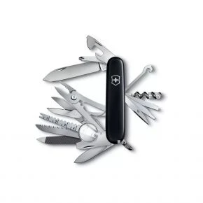 Швейцарський ніж Victorinox Swiss Champ 91 мм, 33 функції, чорний, у блістері (1.6795.3B1)