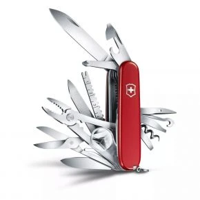 Швейцарський ніж Victorinox Swiss Champ 91 мм, 33 функції, червоний глянсовий, у блістері (1.6795.B1)