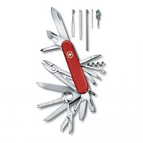 Швейцарський ніж Victorinox Swiss Champ 91 мм, 33 функції, червоний матовий (1.6795_M0007p)