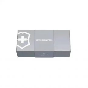 Швейцарський ніж Victorinox Swiss Champ XXL 91 мм, 73 функції, піксельний камуфляж з червоним логотипом (1.6795.XXL3_W3941p)