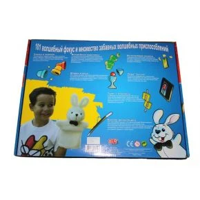 Набір фокусів Oid Magic «Школа магії: 101 фантастичний фокус», з рукавичкою-кроликом (101L)