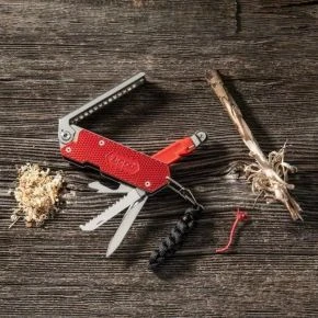 Мультитул для розпалювання вогню Zippo Fire Starting Multi-Tool, 7 функцій, червоний (2007553)