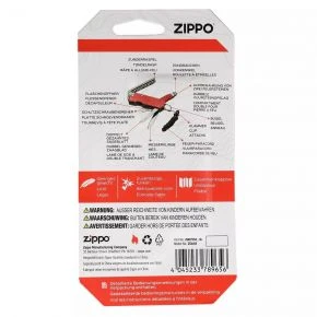 Мультитул для розпалювання вогню Zippo Fire Starting Multi-Tool, 7 функцій, червоний (2007553)