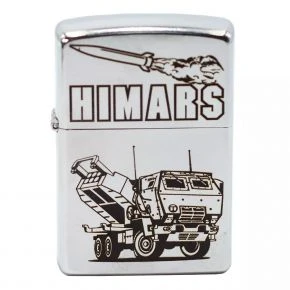 Бензинова запальничка Zippo HIMARS, Street Chrome (207 H)