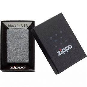 Бензинова запальничка Zippo Iron Stone, сіра матова під камінь (211) Бензинова запальничка Zippo Iron Stone, сіра матова під камінь (211)