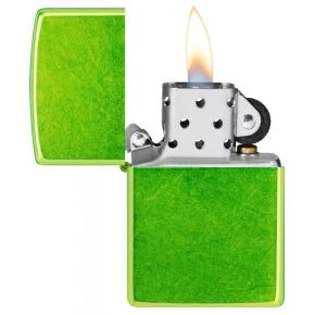 Бензинова запальничка Zippo Lurid, напівпрозоре жовте покриття (24513)
