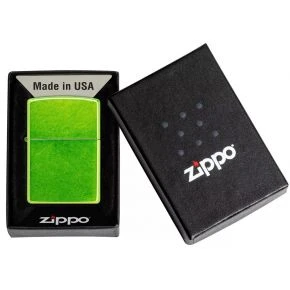 Бензинова запальничка Zippo Lurid, напівпрозоре жовте покриття (24513)