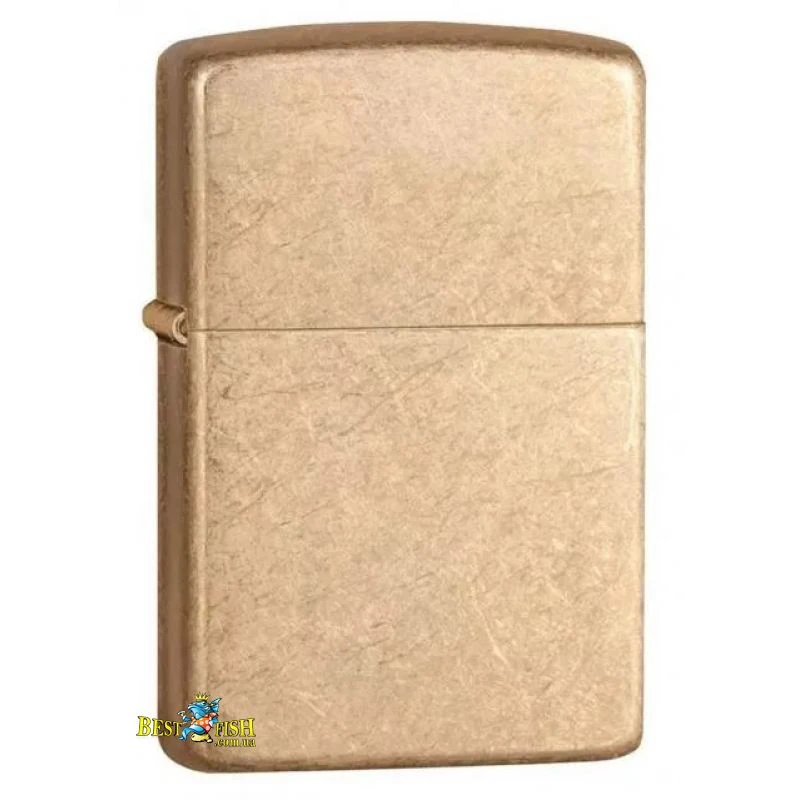 Бензинова запальничка Zippo Armor Tumbled Brass, галтована латунь (28496) Бензинова запальничка Zippo Armor Tumbled Brass, галтована латунь (28496)