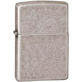 Бензинова запальничка Zippo Armor Antique Silver Plate, антикове срібло (28973)