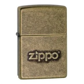 Бензинова запальничка Zippo Antique Stamp, антикова латунь (28994)