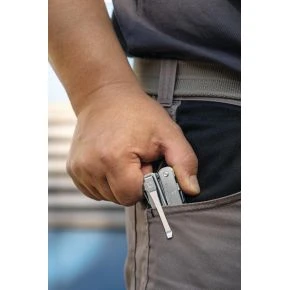 Кліпса Victorinox для мультитулів SwissTool Spirit 105 мм, сталева, срібляста (3.0240.B1)