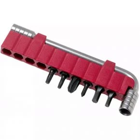 Ключ для біт Victorinox для SwissTool, з тримачем і 6 бітами, у червоному футлярі (3.0303)