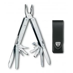 Мультитул Victorinox SwissTool 115 мм, 26 функцій, шкіряний чохол (3.0323.L)