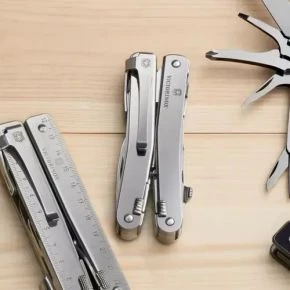 Кліпса Victorinox для мультитулів SwissTool 115 мм, сталева, срібляста (3.0340.B1)