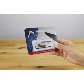 Кліпса Victorinox для мультитулів SwissTool 115 мм, сталева, срібляста (3.0340.B1)
