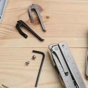 Кліпса Victorinox для мультитулів SwissTool 115 мм, сталева, срібляста (3.0340.B1)