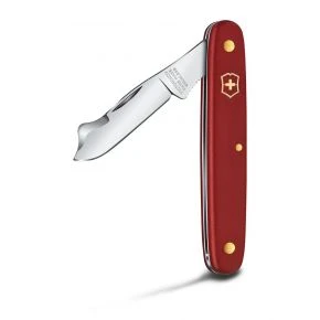 Окулірувальний ніж Victorinox Budding Combi S 100 мм, червоний, у блістері (3.9040.B1)