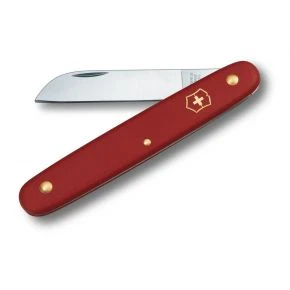 Садовий ніж Victorinox Floral 100 мм, червоний, у блістері (3.9050.B1)