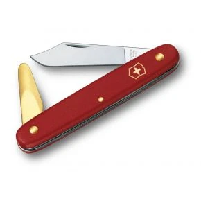 Окулірувальний ніж Victorinox Budding 2 100 мм, червоний, у блістері (3.9110.B1)