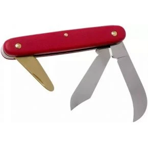 Садовий ніж Victorinox Budding and Pruning 3 100 мм, червоний (3.9116)