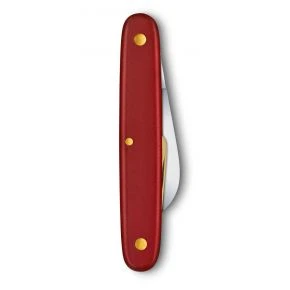Садовий ніж Victorinox Budding and Pruning 3 100 мм, червоний, у блістері (3.9116.B1)