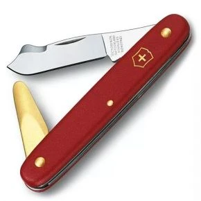 Окулірувальний ніж Victorinox Budding Combi 2 100 мм, червоний (3.9140)