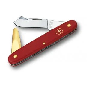 Окулірувальний ніж Victorinox Budding Combi 2 100 мм, червоний, у блістері (3.9140.B1)