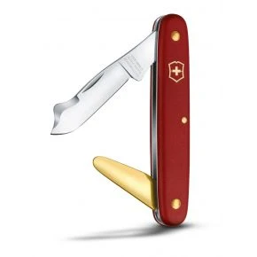 Окулірувальний ніж Victorinox Budding Combi 2 100 мм, червоний, у блістері (3.9140.B1)