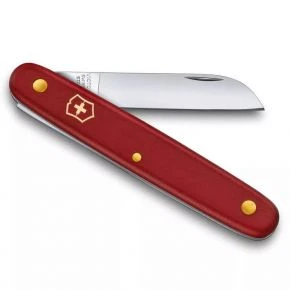 Садовий ніж Victorinox Floral Left-handed 100 мм, для лівші, червоний (3.9450)