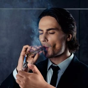 Газова запальничка Laguiole Slim, турбо, під червоне дерево (40202535)
