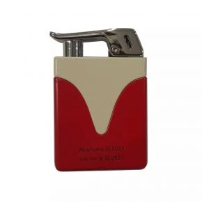 Газова запальничка Volkswagen Metal Lighter Tank, кремово-червона (40610129YERED)