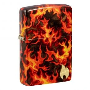 Бензинова запальничка Zippo Inferno, галтована латунь (47255)