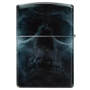 Бензинова запальничка Zippo Compass Ghost Design, матова, світиться в темряві (48562)