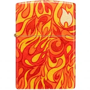 Бензинова запальничка Zippo Fire Zippo Design, друк 540 Fusion, галтована латунь (48981)