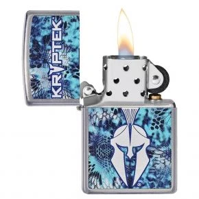 Бензинова запальничка Zippo Kryptek, Street Chrome (49334)