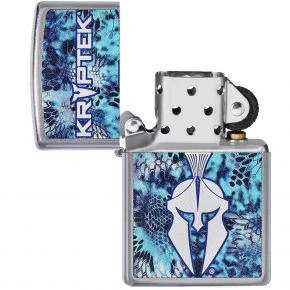 Бензинова запальничка Zippo Kryptek, Street Chrome (49334)